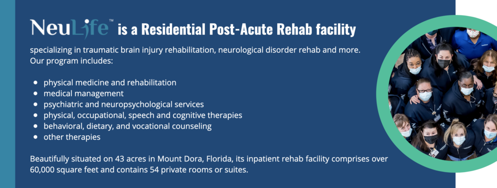 best post acute rehab facility